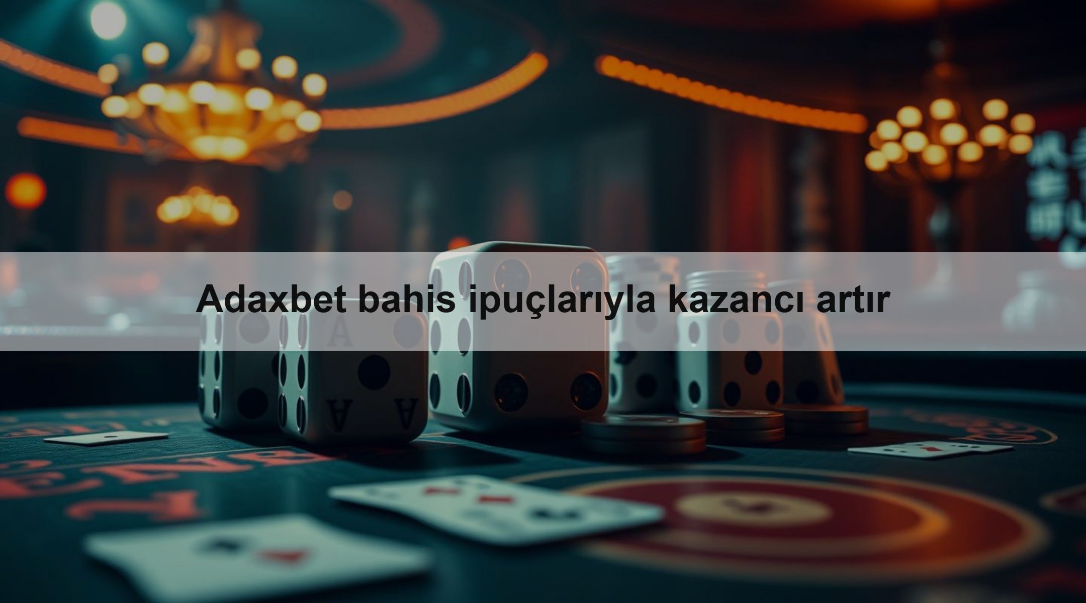 Adaxbet bahis ipuçlarıyla kazancı artır