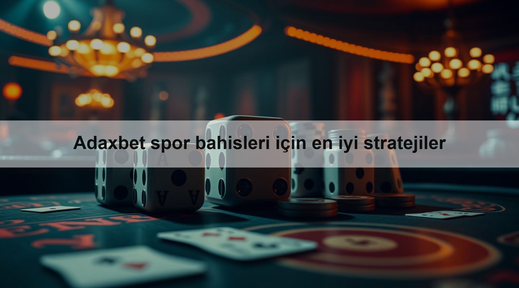 Adaxbet spor bahisleri için en iyi stratejiler
