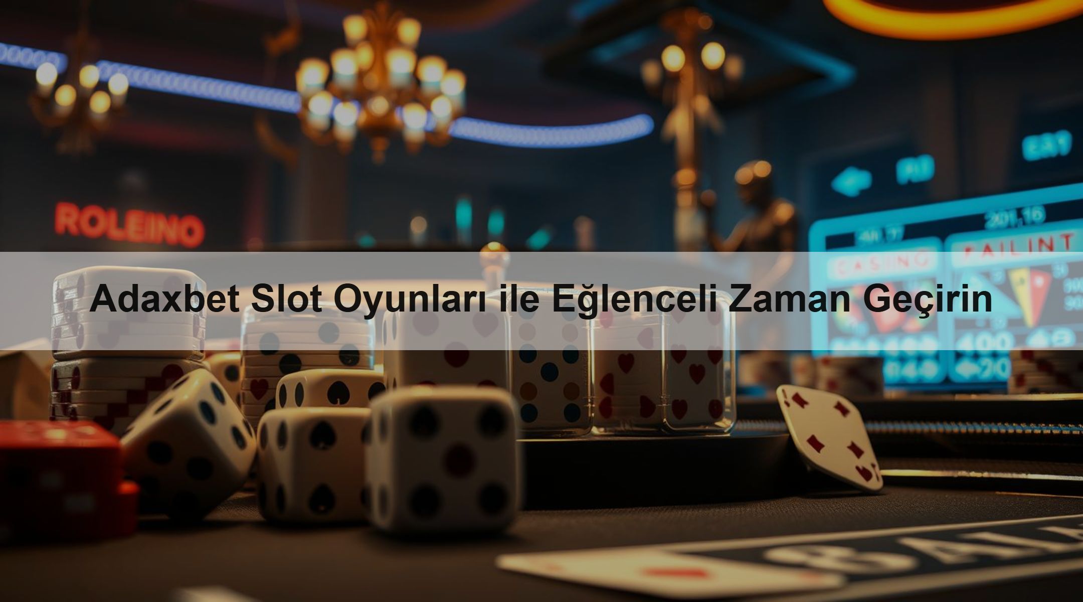 Adaxbet Slot Oyunları ile Eğlenceli Zaman Geçirin